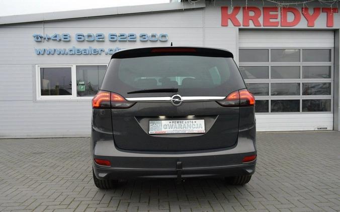 Opel Zafira cena 41500 przebieg: 214000, rok produkcji 2014 z Hrubieszów małe 781